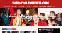 Desktop Screenshot of carnavalsmuziek.com